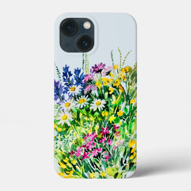 Sommerwiese, wilde Blume Case-Mate iPhone Hülle (Rückseite)