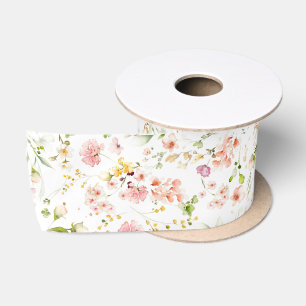 Sommerwiesen Wildblumen Hübsch Elegant Farbige Satinband