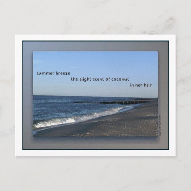 Sommerwind Postkarte (Vorderseite)