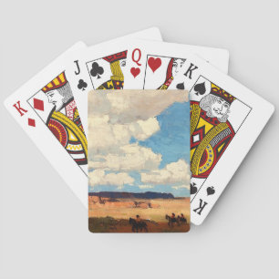 „Sommerwolke“ Western Art von Edgar Payne Spielkarten