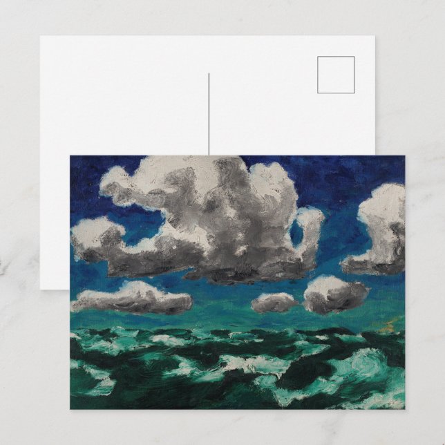 Sommerwolken | Emil Nolde | Postkarte (Vorne/Hinten)