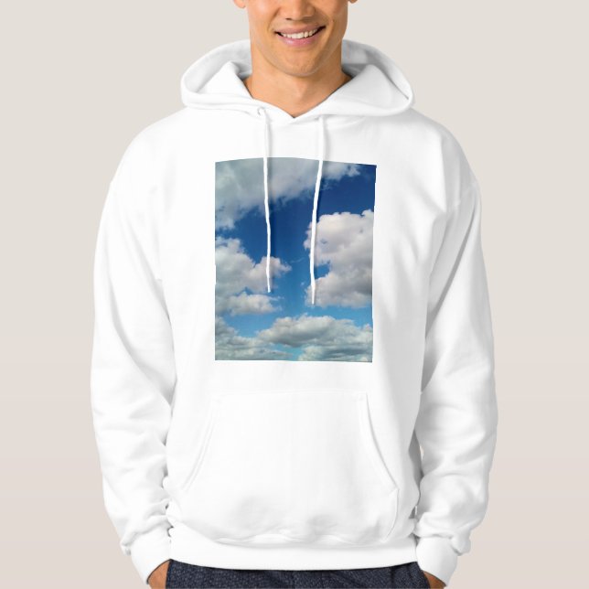 Sommerwolken Hoodie (Vorderseite)