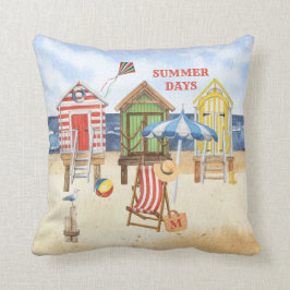Sommerzeit am Strand Kissen