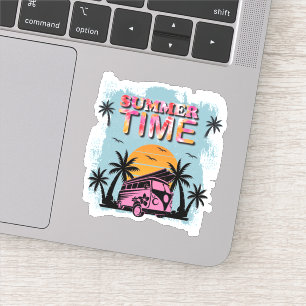 Sommerzeit Aufkleber