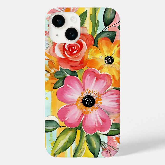 Sommerzeit Case-Mate iPhone 14 Hülle (Rückseite)