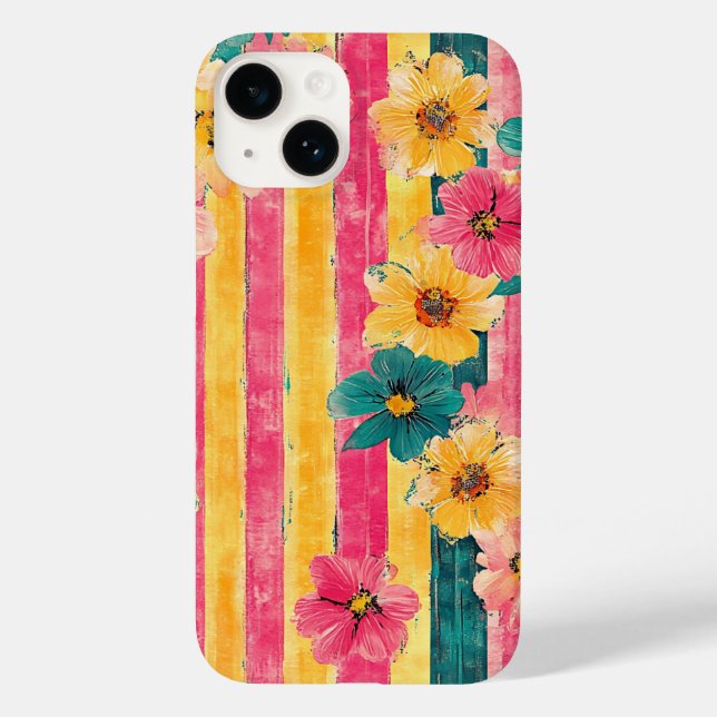Sommerzeit Case-Mate iPhone 14 Hülle (Rückseite)