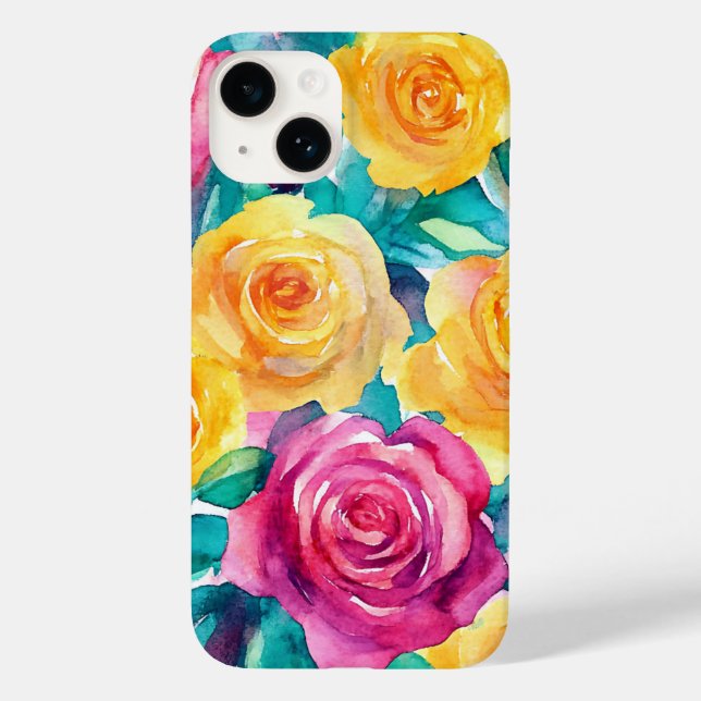 Sommerzeit Case-Mate iPhone 14 Hülle (Rückseite)