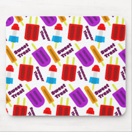 Sommerzeit Frozen Leckerei Bar Pattern Mousepad