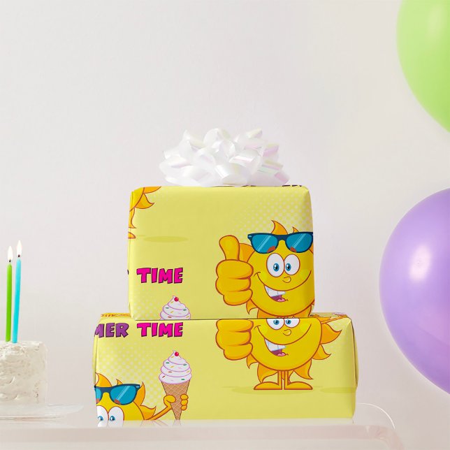 Sommerzeit Geschenkpapier (Von Creator hochgeladen)