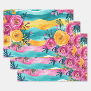 Sommerzeit Geschenkpapier Set