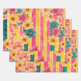 Sommerzeit Geschenkpapier Set