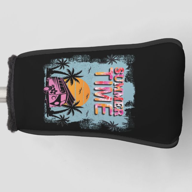 Sommerzeit Golf Headcover (Vorderseite)