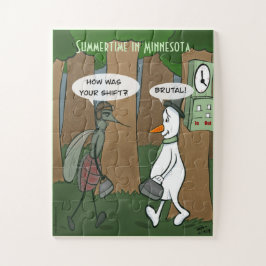 Sommerzeit in Minnesota Jigsaw Puzzle Oversized