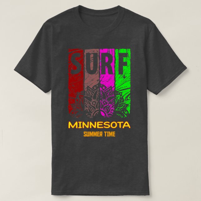 SOMMERZEIT IN MINNESOTA T-Shirt (Design vorne)