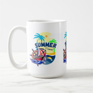 Sommerzeit Kaffeetasse