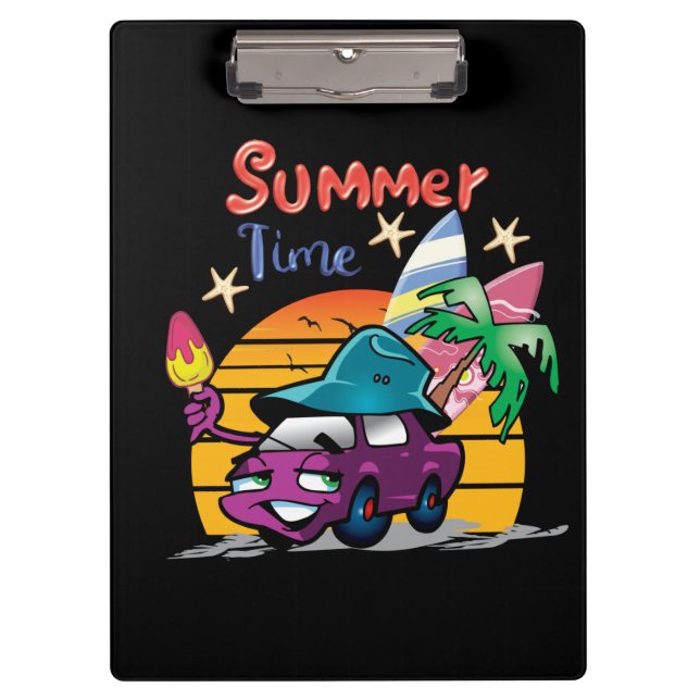 Sommerzeit Klemmbrett (Vorderseite)