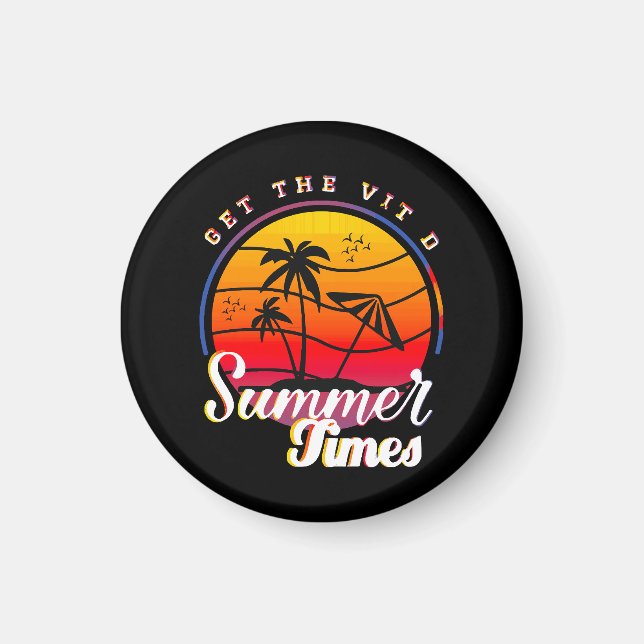 Sommerzeit Magnet (Vorne)