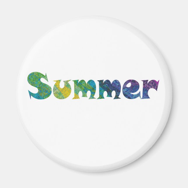 Sommerzeit Magnet (Vorne)