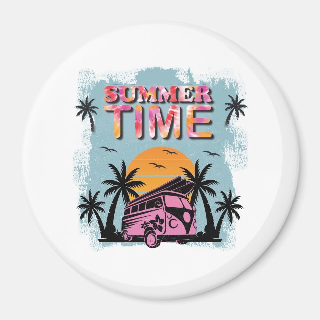 Sommerzeit Magnet (Vorne)
