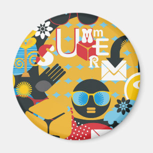 Sommerzeit Magnet