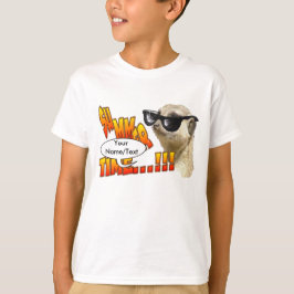 Sommerzeit Meerkat individuell anpassbare Kinder T T-Shirt
