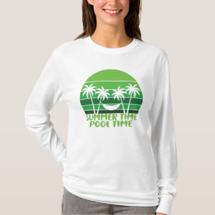 SOMMERZEIT POOLZEIT. T-Shirt