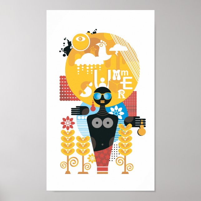 Sommerzeit Poster (Vorne)