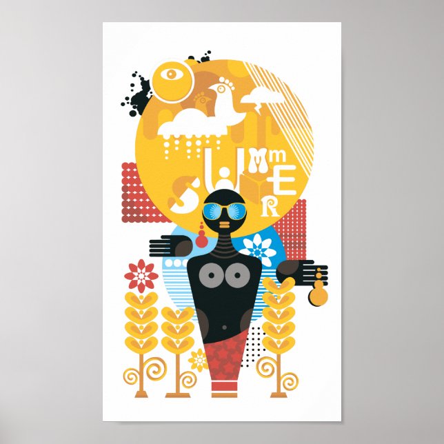 Sommerzeit Poster (Vorne)