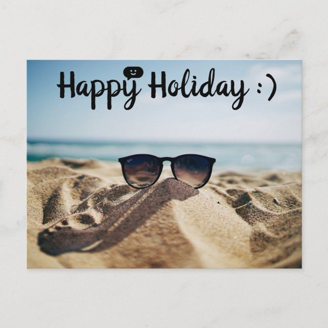 Sommerzeit Postkarte (Vorderseite)