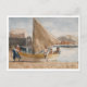 Sommerzeit Sailboat Winslow Homer Kunstkunst Postkarte (Vorderseite)