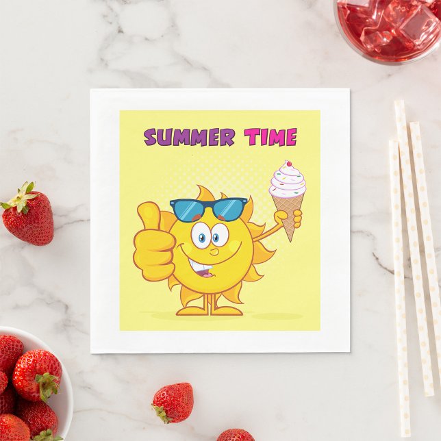 Sommerzeit Serviette (Von Creator hochgeladen)