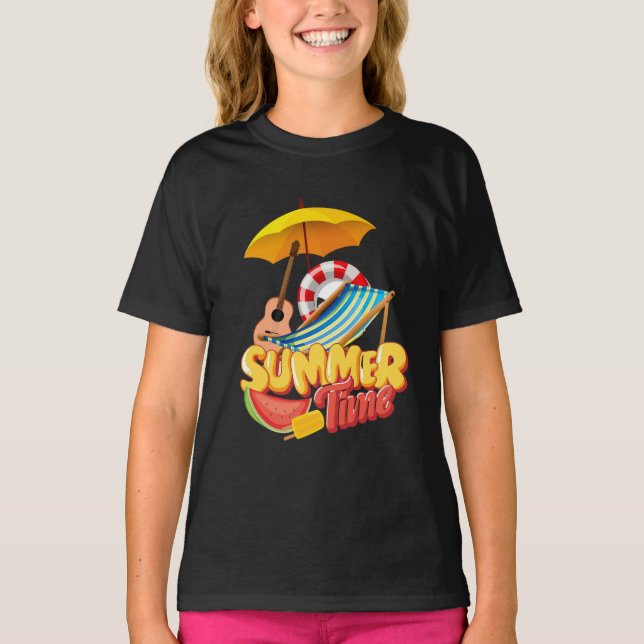 Sommerzeit T - Shirt (Vorderseite)