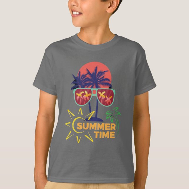 Sommerzeit T-Shirt (Vorderseite)