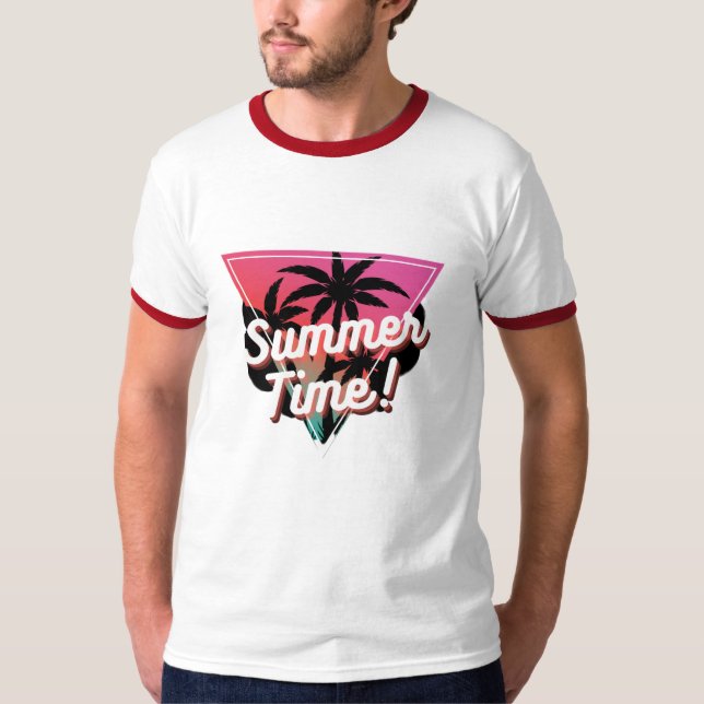 Sommerzeit T-Shirt (Vorderseite)