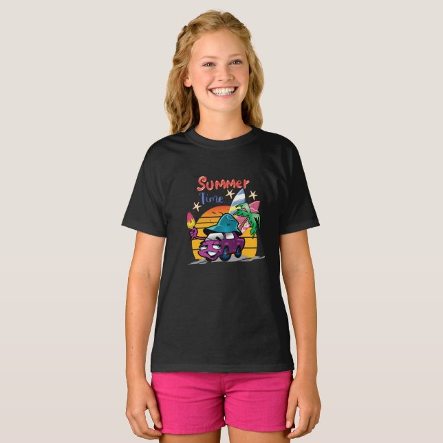 Sommerzeit T-Shirt (Vorne ganz)