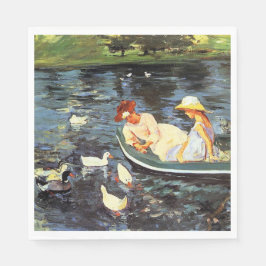 Sommerzeit (von Mary Cassatt) Serviette