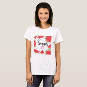 Sommerzeit-Wassermelone T-Shirt
