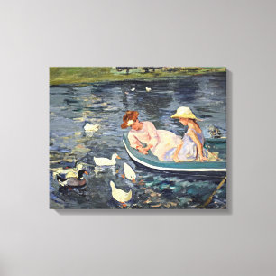 Sommerzeit zwei   Mary Cassatt Leinwanddruck