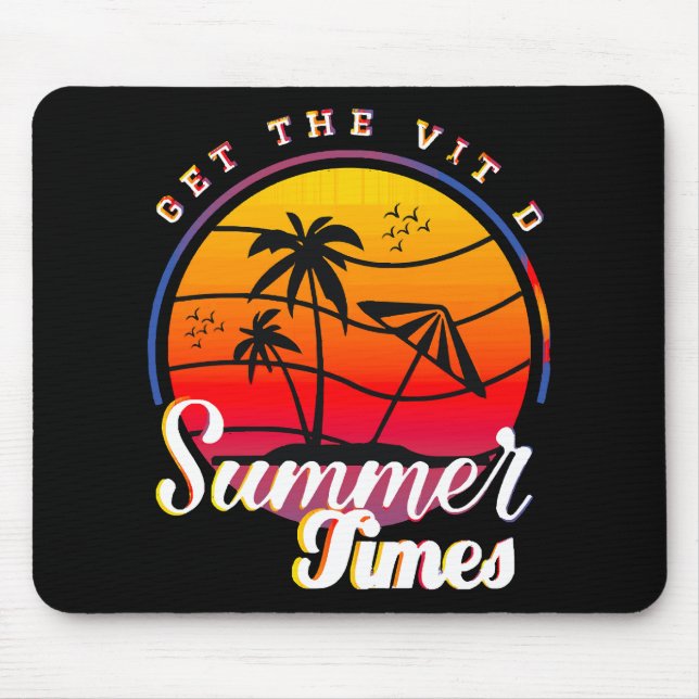 Sommerzeiten Mousepad (Vorne)