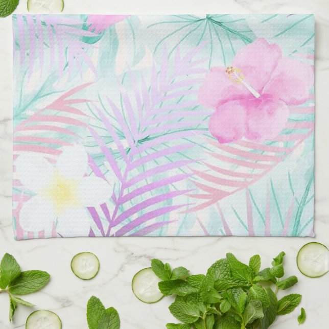 Sommerzeitfolien Geschirrtuch (Gefaltet)