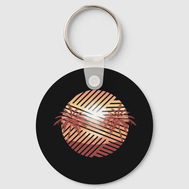 Sommerzeitparadies Schlüsselanhänger (Vorderseite)
