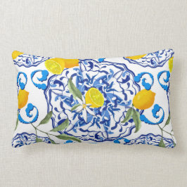 Sommerzitrus, boho, bohemiisch, floralmediterran lendenkissen