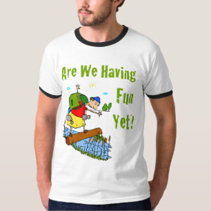 Sommes nous ayant l'amusement pourtant le T-shirt