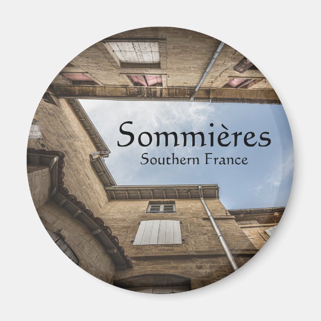 Sommieres, France Magnet (Vorne)
