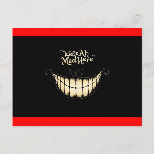 Somos todos meio loucos Wir sind alle ein bisschen Postkarte (Vorderseite)