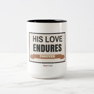 Son amour supporte pour toujours la tasse de 15