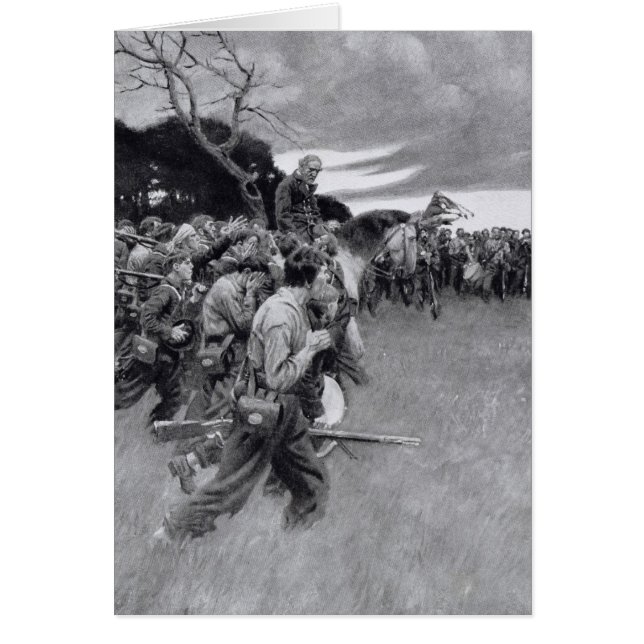 Son armée a rompu ses pleurs et ses sanglots (Devant)