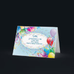 Son Birthday Balloons Karte<br><div class="desc">Son Birthday Card - Diese helle und lustige Geburtstagskarte für Ihren Sohn wird ihn sicherlich begeistern! Lass ihm, wie wunderbar du weißt, dass er ist.</div>