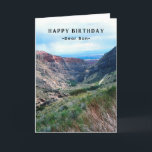 Son Birthday Big Horn Mountains Wyoming Card Karte<br><div class="desc">Geburtstagskarte für einen Sohn. Ein Foto von irgendwo in den Big Horn Bergen in Wyoming,  USA,  wünschen Ihnen ein weiteres Jahr großer Abenteuer. Alles Gute zum Geburtstag! Art,  Bild und Vers Copyright © Shoaff Ballanger Studios,  2023.</div>