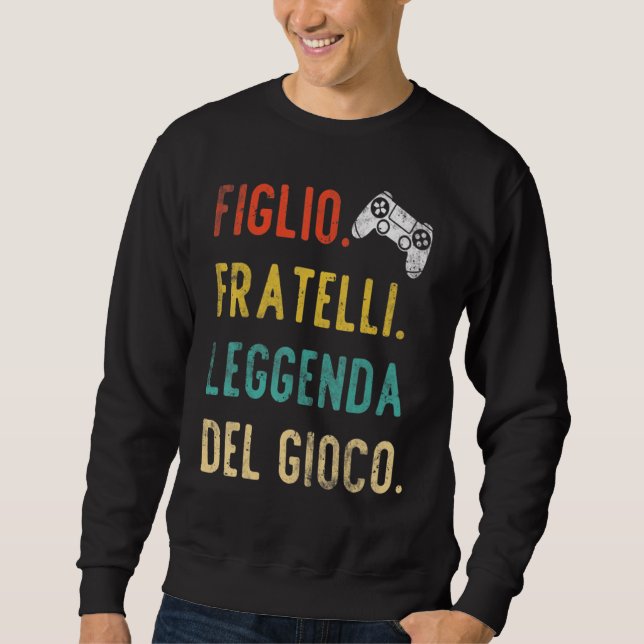 Son Brother Legend Gamer Sweatshirt (Vorderseite)